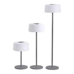 Lámpara de pie solar Bump 3 altos sensor antracita precio