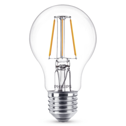 E27 A60 bombilla LED filamento 4W, 2700 K, transp. en oferta