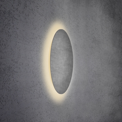 Escale Blade aplique LED, aspecto hormigón, Ø 59cm