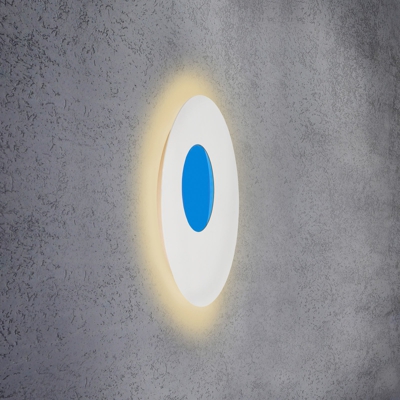 Escale Blade Open aplique LED RGB+W blanco Ø59cm