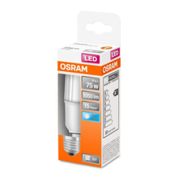 OSRAM bombilla LED Star Stick E27 10W 4.000K mate características