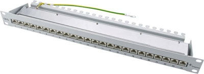 Telegärtner 19" Patch Panel Cat6A 24 Port