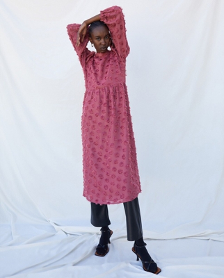 Sfera - Vestido Midi Tejido Textura