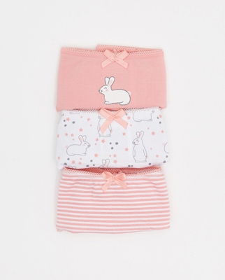 Sfera - Pack Bragas De Niña Rosas Conejos