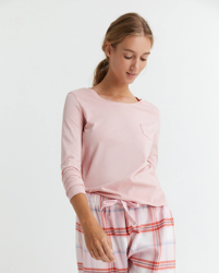 Sfera - Camiseta De Mujer Lisa Bolsillo en oferta