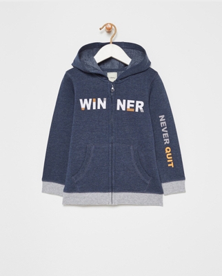 Sfera - Sudadera De Niño Azul Winner Con Capucha