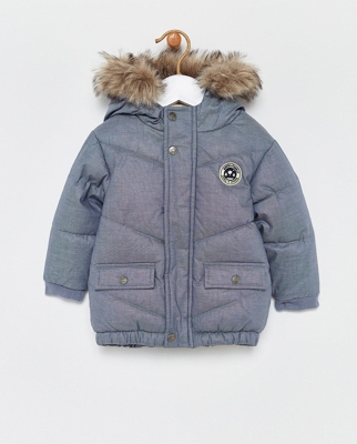 Sfera - Plumífero De Bebé Niño Acolchado Azul