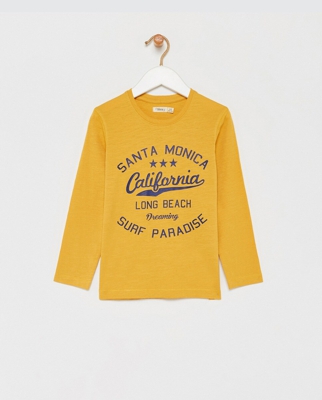 Sfera - Camiseta De Niño Mostaza ''California''