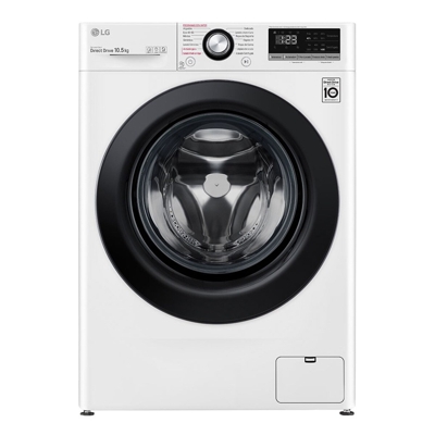 LG - Lavadora Inteligente F4WV3010S6W De 10,5 Kg Y 1.400 Rpm