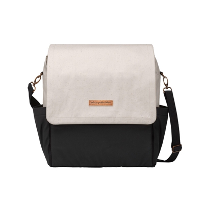 Petunia - Mochila Maternal Boxy Backpack Birch/Black Blanco/negro