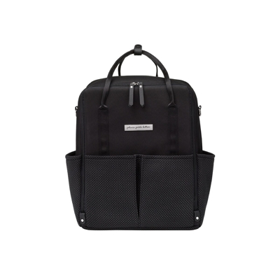 Petunia - Bolso Mochila Con Cambiador Intermix Backpack Black Neoprene Negro