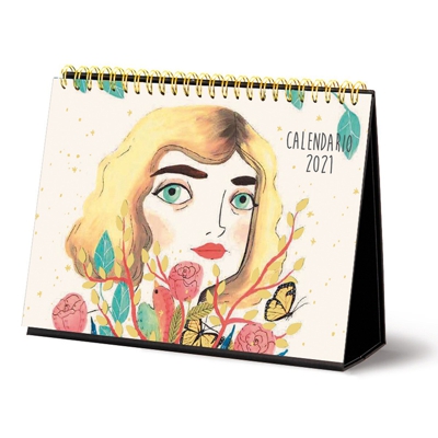 Tantanfan - Calendario De Mesa 2021 María Hesse Multicolor Castellano