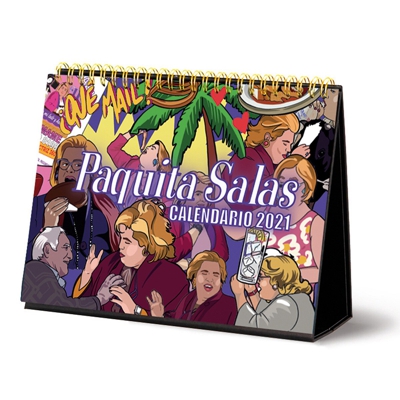 Tantanfan - Calendario De Mesa 2021 Paquita Salas Multicolor Castellano