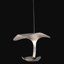 Knikerboker Le Gigine colgante LED 1 luz plata en oferta