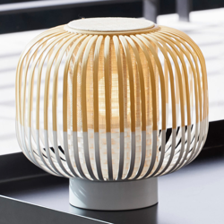 Forestier Bamboo Light S lámpara mesa 24cm blanco características