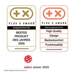 ABUS Z-Wave botón, sin cable características