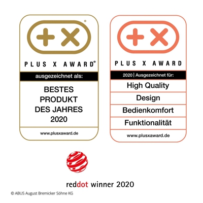 ABUS Z-Wave botón, sin cable