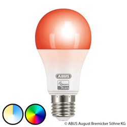 ABUS Z-Wave E27 9,5 W bombilla LED, RGBW en oferta