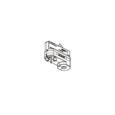 Multiadaptador 3 fases Noa, carga max 10 kg blanco