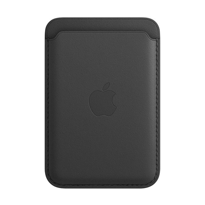 Apple - Cartera De Piel Con MagSafe Negra Para El IPhone 12 / 12 Mini / 12 Pro / 12 Pro Max