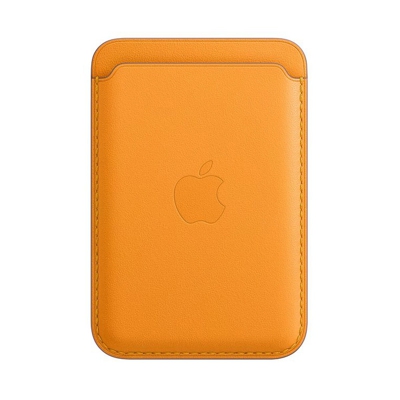 Apple - Cartera De Piel Con MagSafe Color Amapola De California Para El IPhone 12 / 12 Mini / 12 Pro / 12 Pro Max