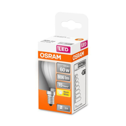 OSRAM bombilla LED E14 6,5W Classic P 2.700K precio