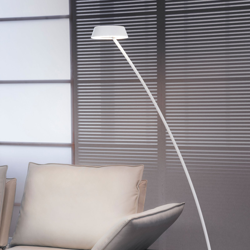 OLIGO Glance lámpara de pie LED blanco mate en oferta