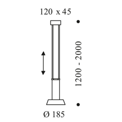 OLIGO Glance lámpara colgante LED 1 luz cachemira características