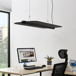 Arcchio Ameir colgante LED de oficina fieltro gris precio
