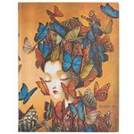 Paperblanks Agenda Ultra 18m Flexi 7g Verticale 180x230mm 2021 Madame Butterfly