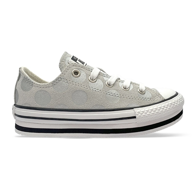 Converse - Zapatillas Casual De Niños Chuck Taylor All Star EVA Lift O Baja Glitter Shine Platform