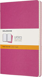 Moleskine  Cahier Large Righe 3pz Rosa Cinetico en oferta