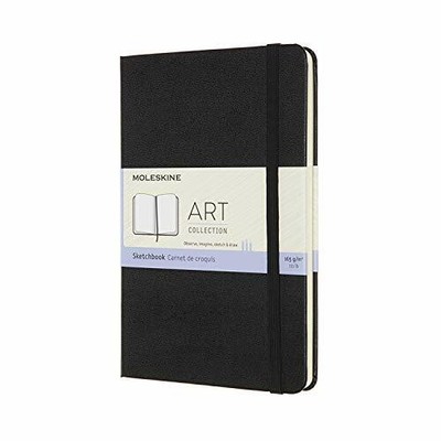  -Moleskine Art Medium Sketchbook Black (Importación USA) BOOKH NUEVO