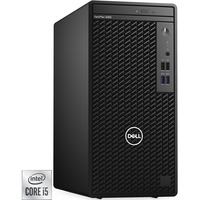 OptiPlex 3080 Intel Core i5 de 10ma Generación i5-10500 8 GB DDR4-SDRAM 256 GB SSD Mini Tower Negro PC Windows 10 Pro, PC completo