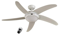 Ventilador de techo con luz CasaFan 9513279 ELICA 132 WE-WE Blanco características