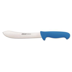 Cuchillo de carnicero  Arcos Colour - Prof  292623  de acero inoxidable y mango ergonómico - Azul en oferta
