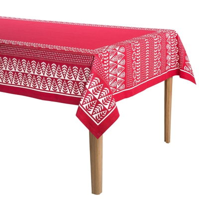 El Corte Inglés - Mantel Navideño Ivalo Rojo