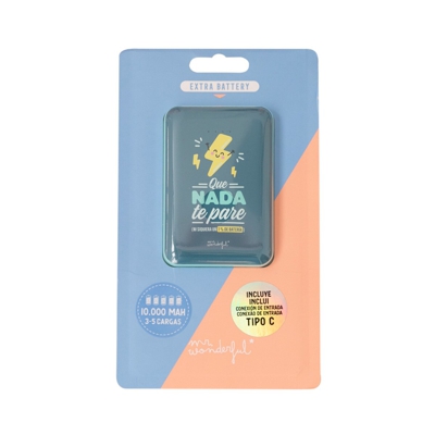 Mr.Wonderful - Power Bank 10.000 Mah Mr Wonderful Tipo C Nada