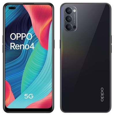 OPPO RENO 4 SPACE BLACK 5G 128 GB 8 GB RAM DISPLAY 6.4" AMOLED DUAL SIM ANDROID