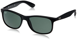 Ray-Ban Andy RB4202 606971 (matt black on shiny black/green) en oferta