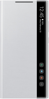 Samsung Clear View Cover (Galaxy Note 20 Ultra) White Silver