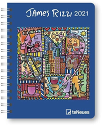 teNeues James Rizzi 2021 Buchkalender Deluxe características