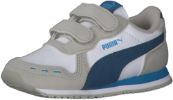 Puma Cabana Racer SL V Kids puma white/dresden blue en oferta
