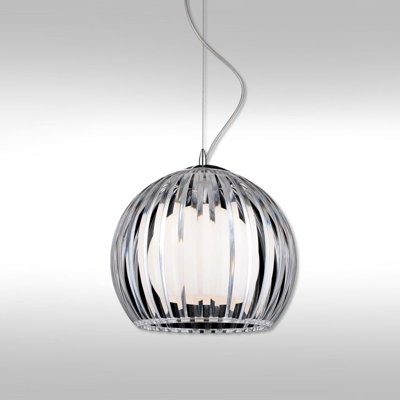 Lámpara colgante transparente Mandina - 20 cm