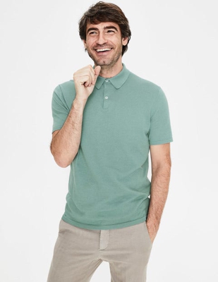 FINSBURY STRICK-POLOSHIRT