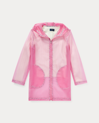 Imperméable fleuri transparent características