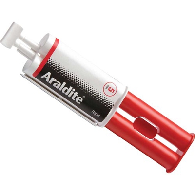 Araldite Rapid Two Component Epoxy Adhesive Syringe