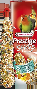 Versele Laga Prestige Sticks pour Grande Perruche Fruits exotiques 2 p. 140 g