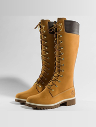 Timberland Femme Premium 14 Inch Waterproof beige Bottes en oferta