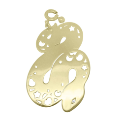 CIONDOLO IN ORO GIALLO SERPENTE en oferta